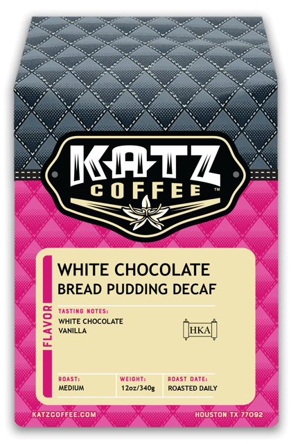 White Chocolate Bread Pudding Decaf